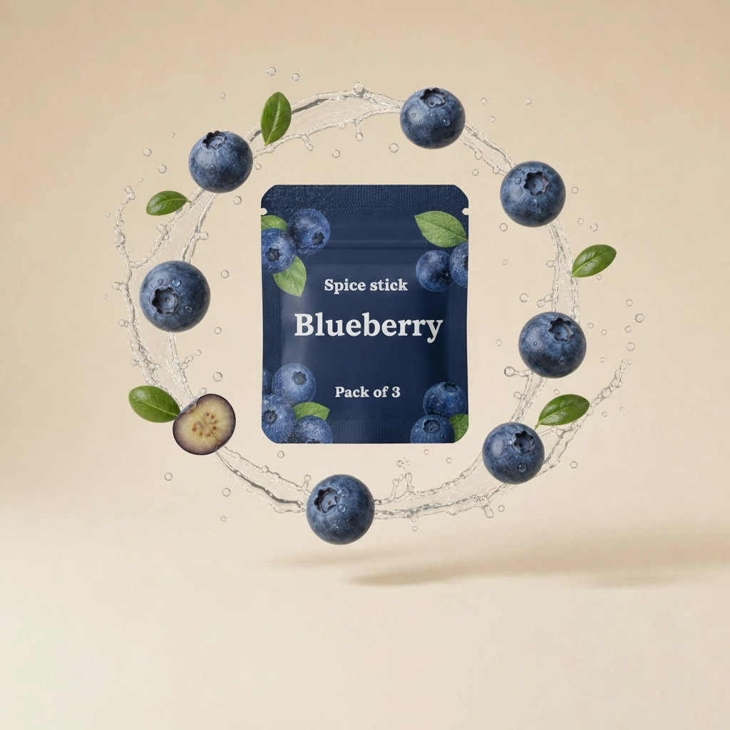 Blueberry flavour core
