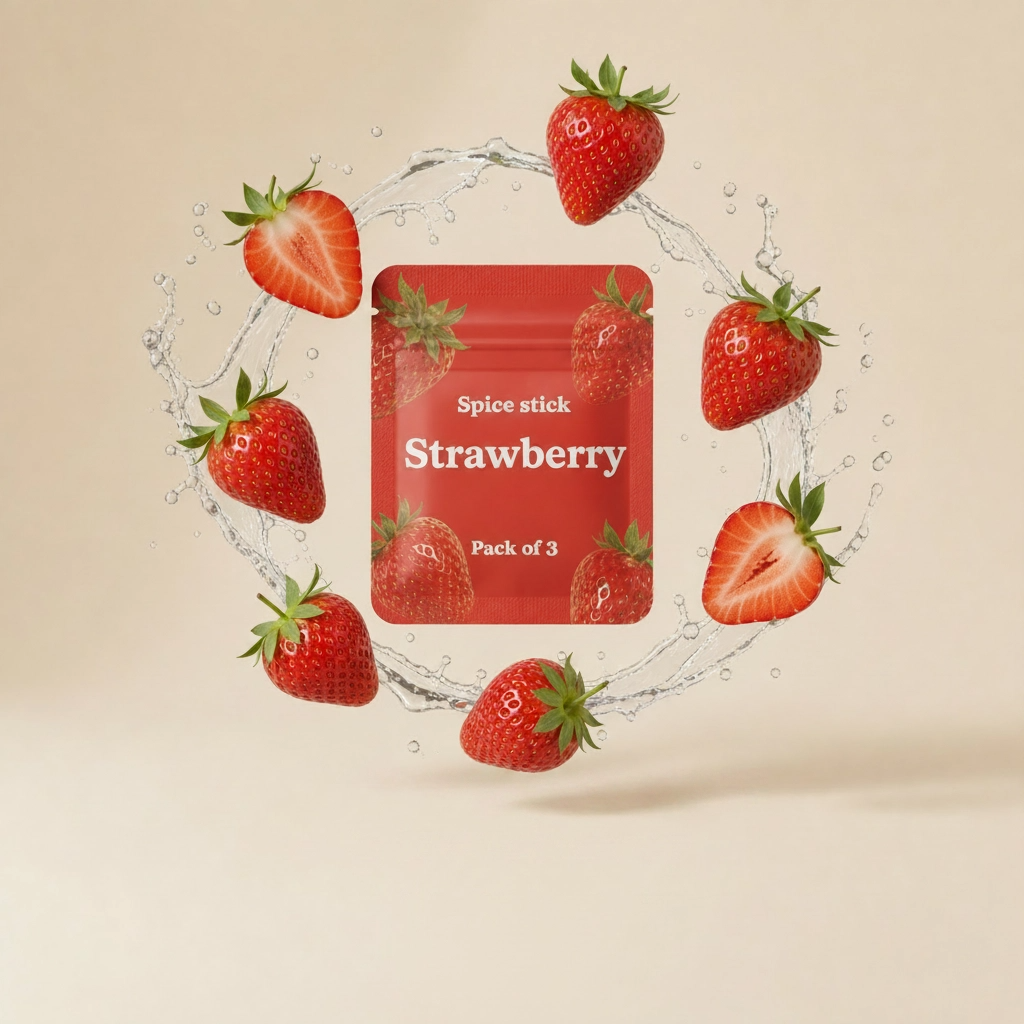 Strawberry flavour core